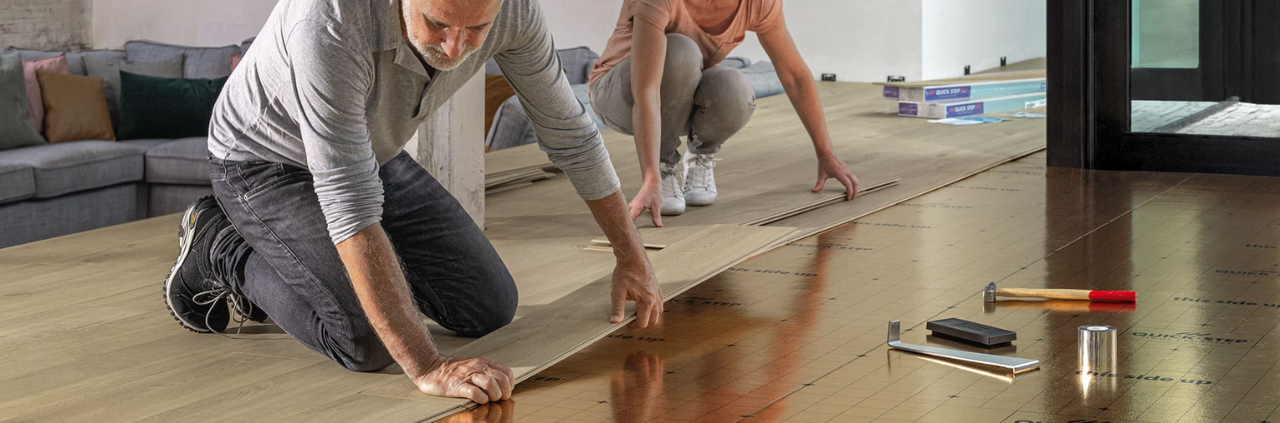 Ontdek onder andere de laminaat ondervloer van Quick-Step bij merkvloerenwinkel.nl!