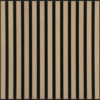 A4 staal Silentlines lattenwand 22mm - Licht Eiken - afbeelding 1