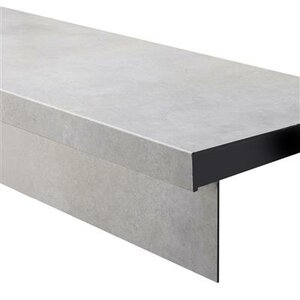 Ambiant - Ceramo Light Grey - Overzet treden Set (PVC) - afbeelding 2