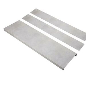 Ambiant - Ceramo Light Grey - Overzet treden Set (PVC) - afbeelding 4