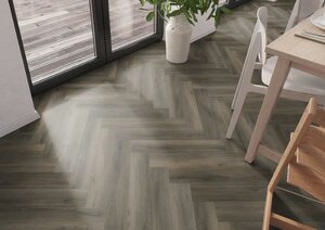 Ambiant - Spigato Avanto Visgraat Dark Grey (Plak PVC) - afbeelding 3