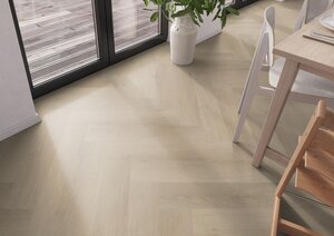 Ambiant - Spigato Navaro Beige - Visgraat (Klik PVC) - afbeelding 3
