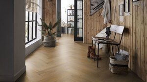 Ambiant - Spigato Vivero Dark Oak Visgraat (Plak PVC) - afbeelding 3