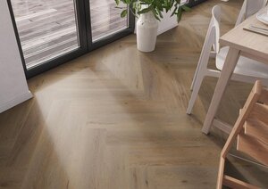 Ambiant - Spigato Vivero Visgraat Smoky (Plak PVC) - afbeelding 3