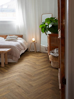 Beautifloor - Zeeland Visgraat Graauw (Plak PVC) - afbeelding 2