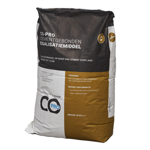 Co-pro - Cementgebonden egalisatiemiddel C - 25kg