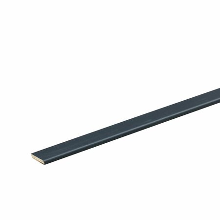 Co-pro Plakplint lakfolie zwart RAL9005- Laminaat & PVC - afbeelding 1