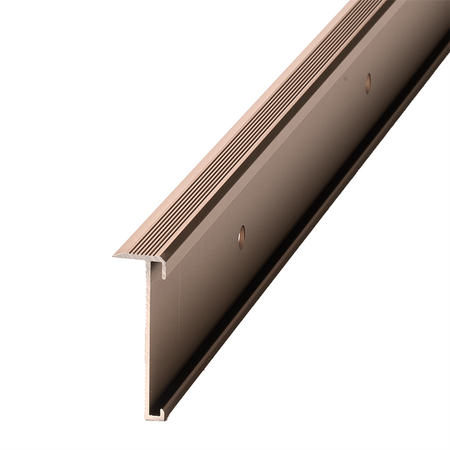 Co-pro - Trapprofiel PVC Brons 15x45 - lengte 300cm - afbeelding 1