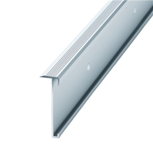 Co-pro - Trapprofiel PVC Zilver 15x45 - lengte 300cm