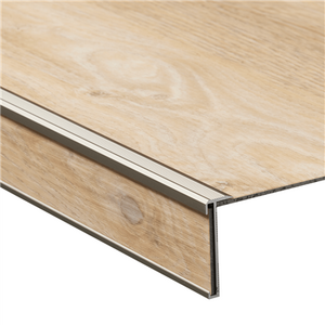 Co-pro - Trapprofielset PVC RVS 15x45x1300mm - doos bevat 4 stuks - afbeelding 2