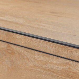 Co-pro - Trapprofielset PVC Zwart 15x45mm - 4 x 130 cm