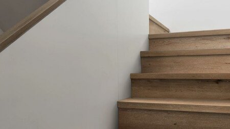 COREtec stairs Box B - 804B Lumber - Bocht- of draaitraptrede (PVC) - afbeelding 1