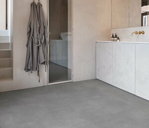 COREtec - The Essentials - Tile series - Polished Concrete 95 (Klik PVC) - afbeelding 3