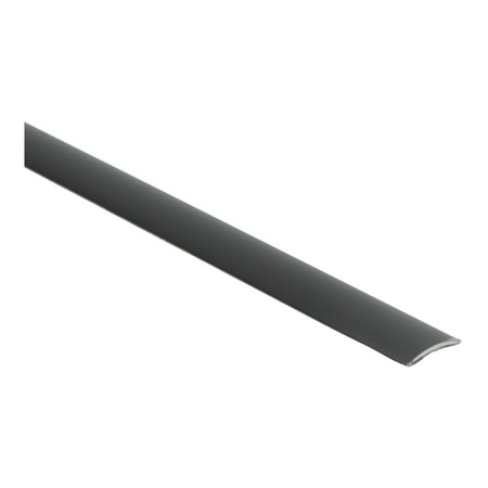 Dilatatieprofiel zelfklevend 30 mm alu zwart - 270 cm - afbeelding 1