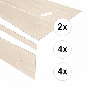 Douwes Dekker - PVC complete traptreden set Cheesecake 152,4cm (PVC) - afbeelding 1