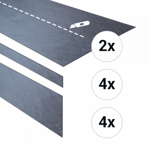 Douwes Dekker - PVC complete traptreden set Macaron 152,4cm (PVC) - afbeelding 1