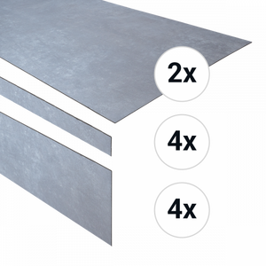 Douwes Dekker - PVC traptreden set Bitterkoek  78908 - 45,7 x 152,4 cm (4 st.) (PVC) - afbeelding 1