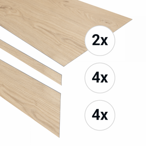 Douwes Dekker - PVC traptreden set Panna Cotta 78905 - 45,7 x 152,4 cm (4 st.) (PVC) - afbeelding 1