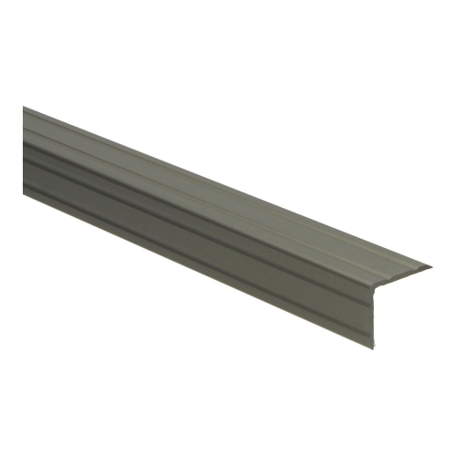 Duo-hoeklijnprofiel zelfklevend 24,5 x 30 mm RVS - 100 cm