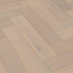 Floorlife - Beverly hills visgraat 4102 Rustiek wit geolied (Parket) - afbeelding 2