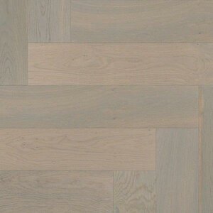 Floorlife - Beverly hills visgraat 4104 Rustiek dubbel gerookt wit geolied (Parket) - afbeelding 1