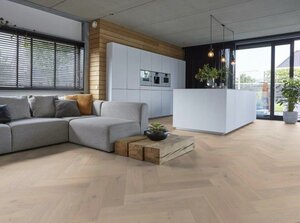 Floorlife - Reseda visgraat rustiek wit 5191 (Parket) - afbeelding 3