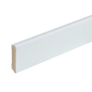 Gelakte plint 70x15 - Praag wit RAL 9010 - afbeelding 1