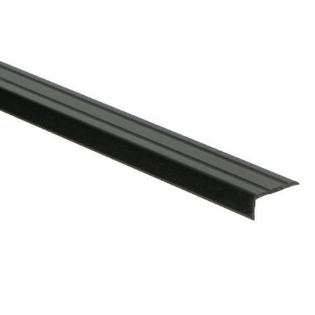 Hoeklijnprofiel zelfklevend 10mm matzwart - 100 cm - afbeelding 1