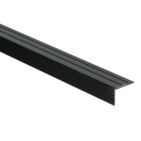 Hoeklijnprofiel zelfklevend 17mm Matzwart - 300 cm - afbeelding 1