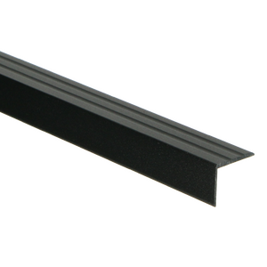 Hoeklijnprofiel zelfklevend 20mm Matzwart - 300 cm - afbeelding 1