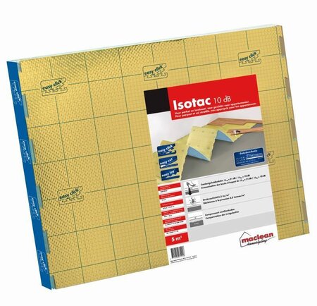 Isotac 10dB gold dikte 5mm - 5m² (vouwplaat) - afbeelding 1
