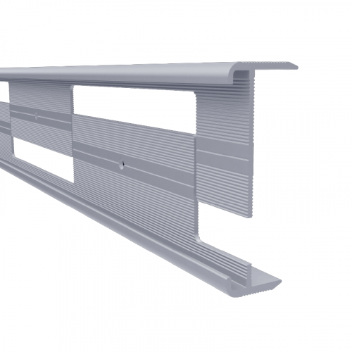 Küberit - 2-delig verstelbaar trapneusprofiel 844WS Zilver F4 - 300cm