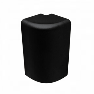 Küberit - Buitenhoek 90 graden t.b.v. 845 profiel zwart gepoedercoat