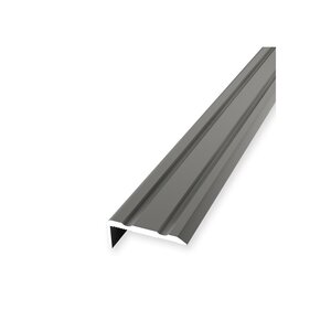 Küberit - Hoekprofiel zelfklevend 236 F2 RVS look - 300cm - afbeelding 1