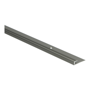 Küberit - Inschuif eindprofiel 806 8mm t.b.v. 5mm PVC RVS - 250cm - afbeelding 1