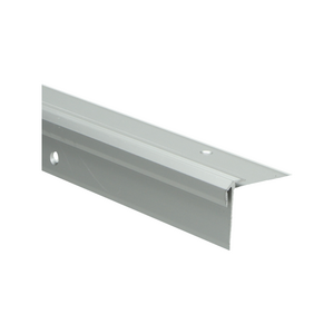 Küberit - Inschuif trapneusprofiel tot 2,5mm PVC zilver - 250 cm - afbeelding 1