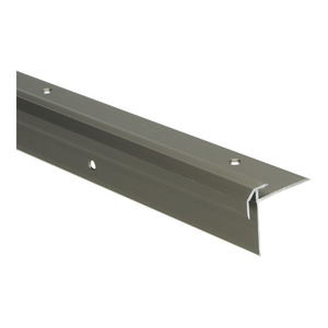 Küberit - Inschuif trapneusprofiel tot 5,5mm PVC RVS - 250 cm - afbeelding 1