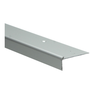 Küberit - Trapneusprofiel 15mm t.b.v. 3 mm PVC zilver - 250 cm