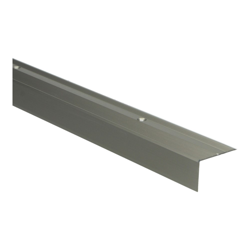 Küberit - Trapneusprofiel 40x25mm RVS fijn antislip - 300 cm