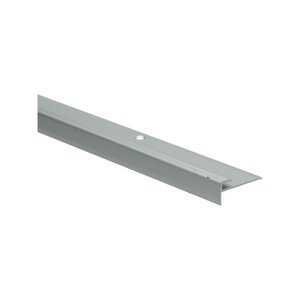 Küberit - Trapneusprofiel 809 t.b.v. 2-3mm PVC 30x13mm zilver - 250 cm - afbeelding 1