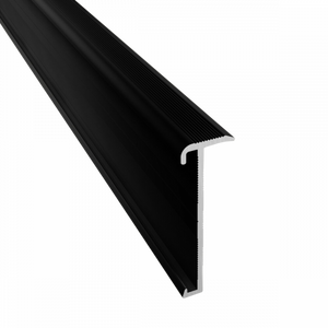 Küberit - Trapneusprofiel 845 14x43mm tbv 2-3mm PVC zwart - afbeelding 1