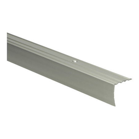 Küberit - Trapneusprofiel basis 31x29mm RVS - 300 cm - afbeelding 1