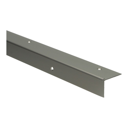 Küberit - Trapneusprofiel recht 870 t.b.v. 2,5mm PVC RVS - 250 cm - afbeelding 1