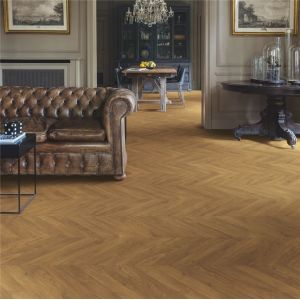 Quick-step - Impressive patterns - IPA4162 Eik visgraat bruin (Laminaat) - afbeelding 2