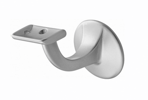 Leuninghouder vlak klassiek alu - beton/steen