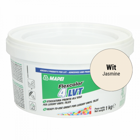 Mapei - Voegpasta PVC vloeren 1kg wit jasmine