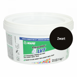 Mapei - Voegpasta PVC vloeren 1kg zwart