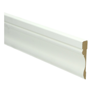 MDF Barok architraaf 70x12 voorgelakt RAL9010 - lengte 244cm - afbeelding 2