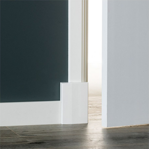 MDF Koloniale architraaf 68x12 wit voorgelakt RAL9010 - lengte 244cm - afbeelding 3