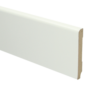 MDF Koloniale plint 90x12 wit voorgelakt RAL9010 - lengte 240cm